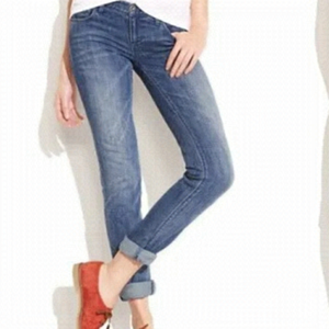 MADEWELL Rail Straight Cropped Jeans